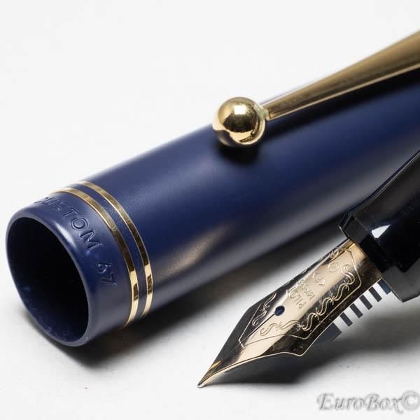 PILOT Custom 67 Blue パイロット カスタム67 ブルー 万年筆 - Euro Box