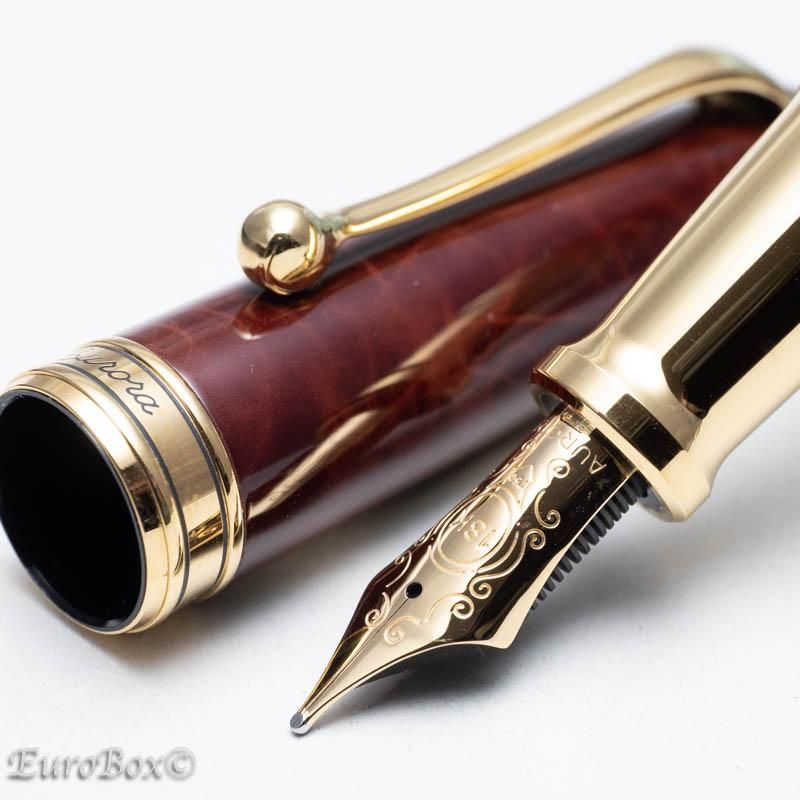 アウロラ 万年筆 88 シガロ 限定モデル AURORA 88 Sigaro - ユーロ