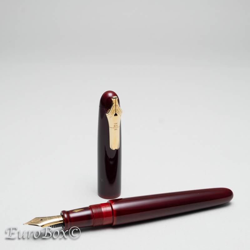 中屋万年筆 ライターモデル ポータブル 赤溜 趣味の文具箱オリジナル