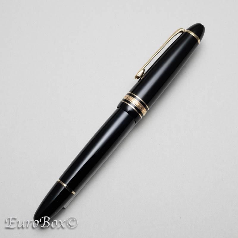 モンブラン 万年筆 マイスターシュテュック 147 トラベラー ブラック