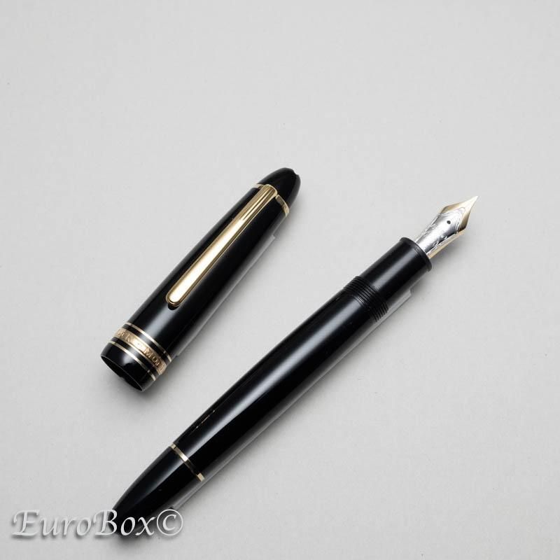 モンブラン 万年筆 マイスターシュテュック 147 トラベラー ブラック