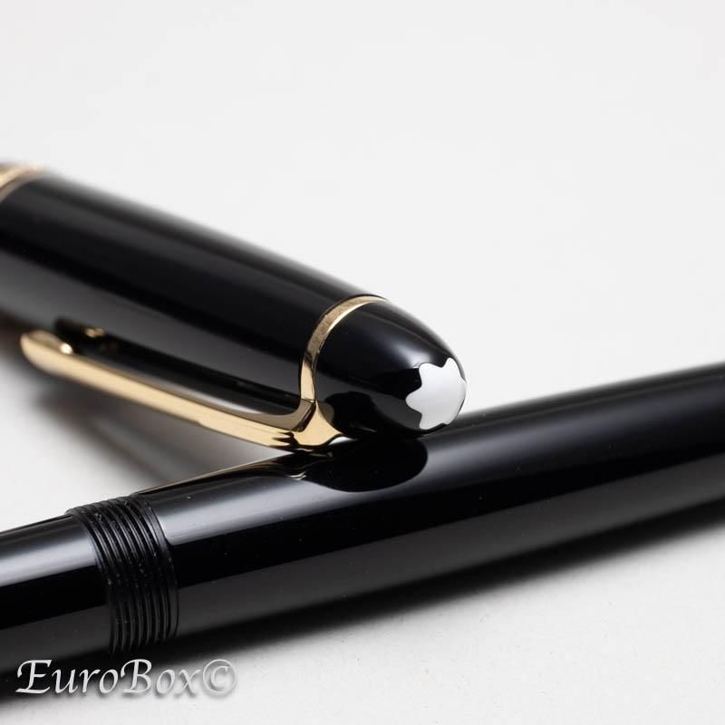 モンブラン 万年筆 マイスターシュテュック 147 トラベラー ブラック