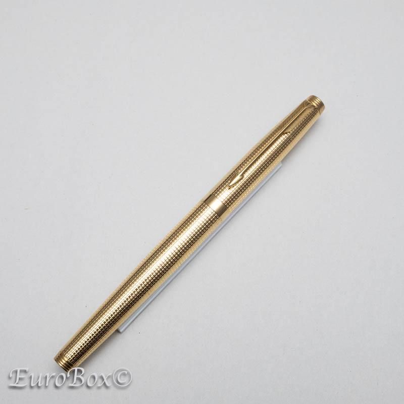 PARKER 万年筆 75 insignia ボールペンセット 14K G.P 70s パーカー 75
