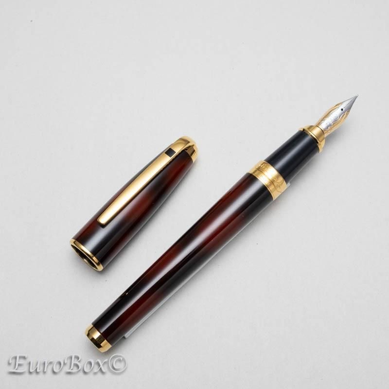 エス・テー・デュポン 万年筆 オランピオ 純正漆 タートイズシェル