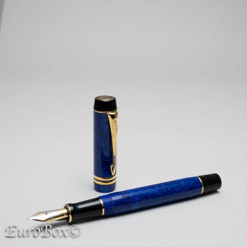 パーカー 万年筆 デュオフォールド センテニアル ラピスブルー PARKER
