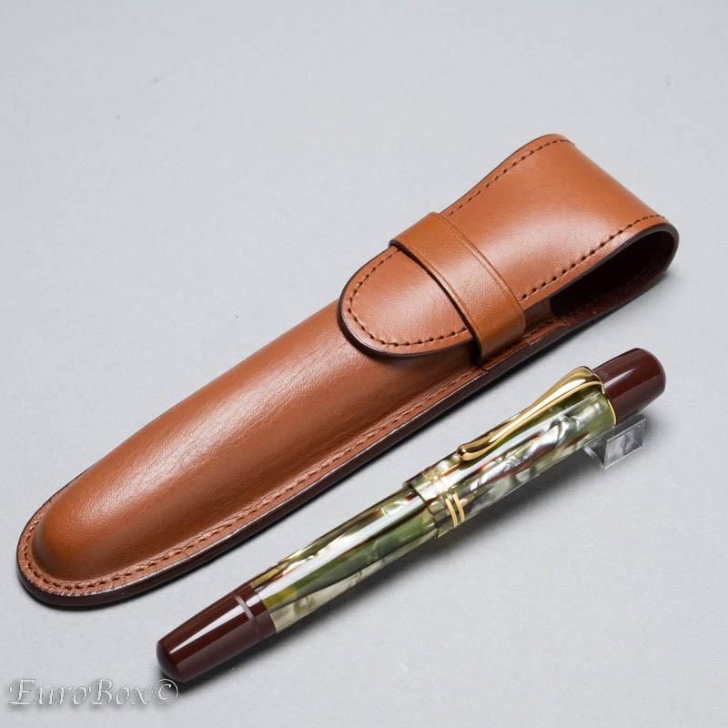 ペリカン 400NN トータス ブラウン ストライプ 万年筆 14C M ペリカン