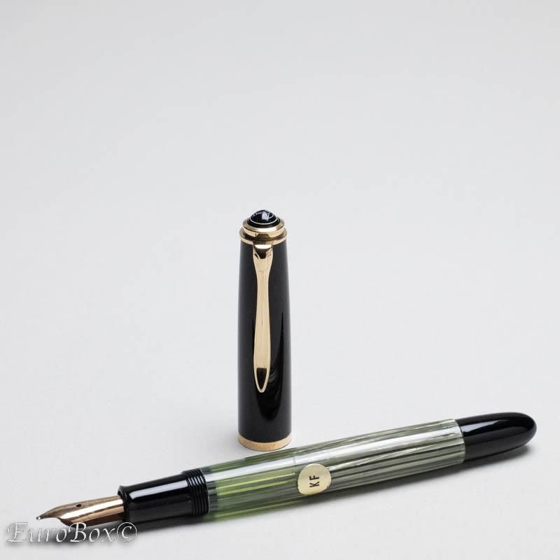 ペリカン ＃400、＃450、＃455 万年筆、ペンシル、ボールペン 茶縞