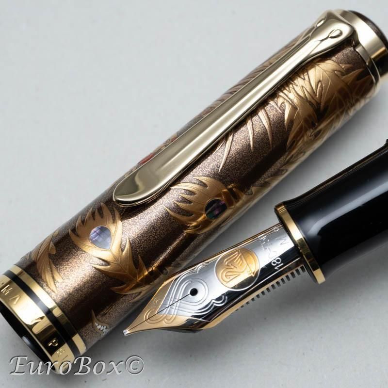 ペリカン 万年筆 M1000 蒔絵 龍と鳳凰 夢舟作 Pelikan M1000 Maki-e