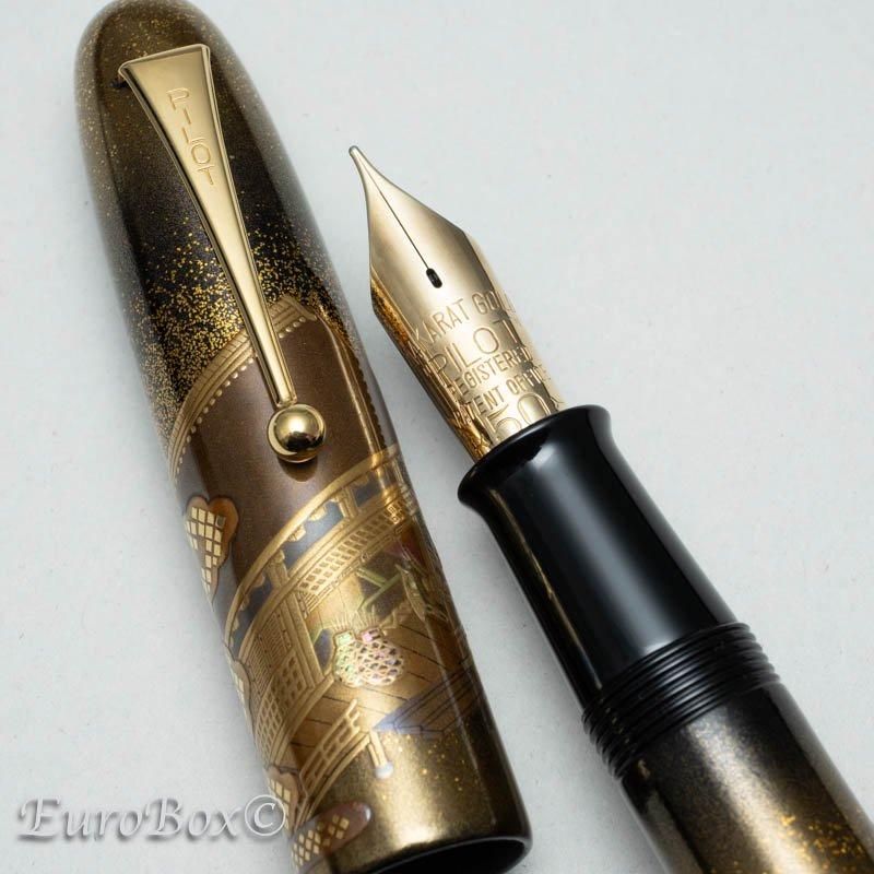 パイロット 50号 大型蒔絵万年筆 初音 PILOT Emperor Maki-e 