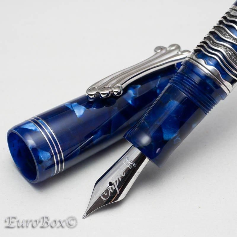 デルタ 万年筆 カプリコレクション ブルーグロット 青の洞窟 1KS DELTA