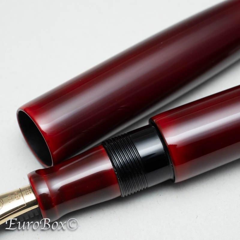 中屋万年筆 ポータブル ライター 赤溜 NAKAYA Portable Writer Aka