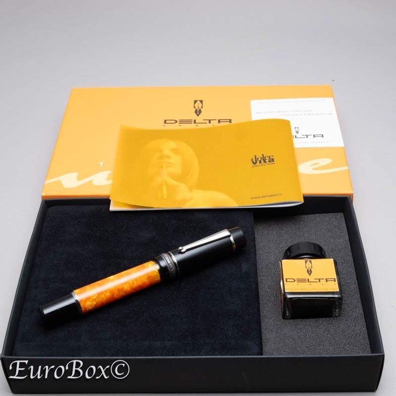 デルタ 万年筆 ドルチェビータ ミディアム ピストン フィリング DELTA