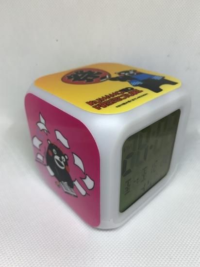 くまモンキューブ型置き時計