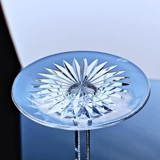 希少 Baccarat オールドバカラ 19世紀 刻印 ディアマンビゾー トレイ