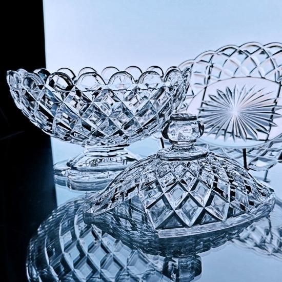 迫力あります!!オールドバカラ セルポンティ―ヌ 大型ボウル ガラス 蛇