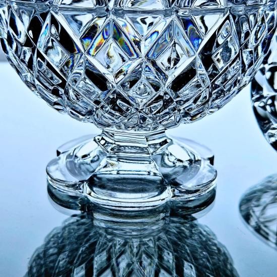 輝くオールドバカラ ディアマンカレのボンボニエール【1900年頃