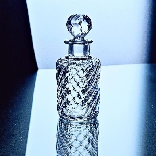 輝くオールドバカラ バンブーの香水瓶 #39【1916年カタログ