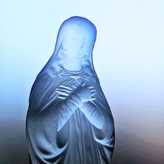 Baccarat バカラ/※大型フィギュア 聖母マリア像 オブジェ Baccarat
