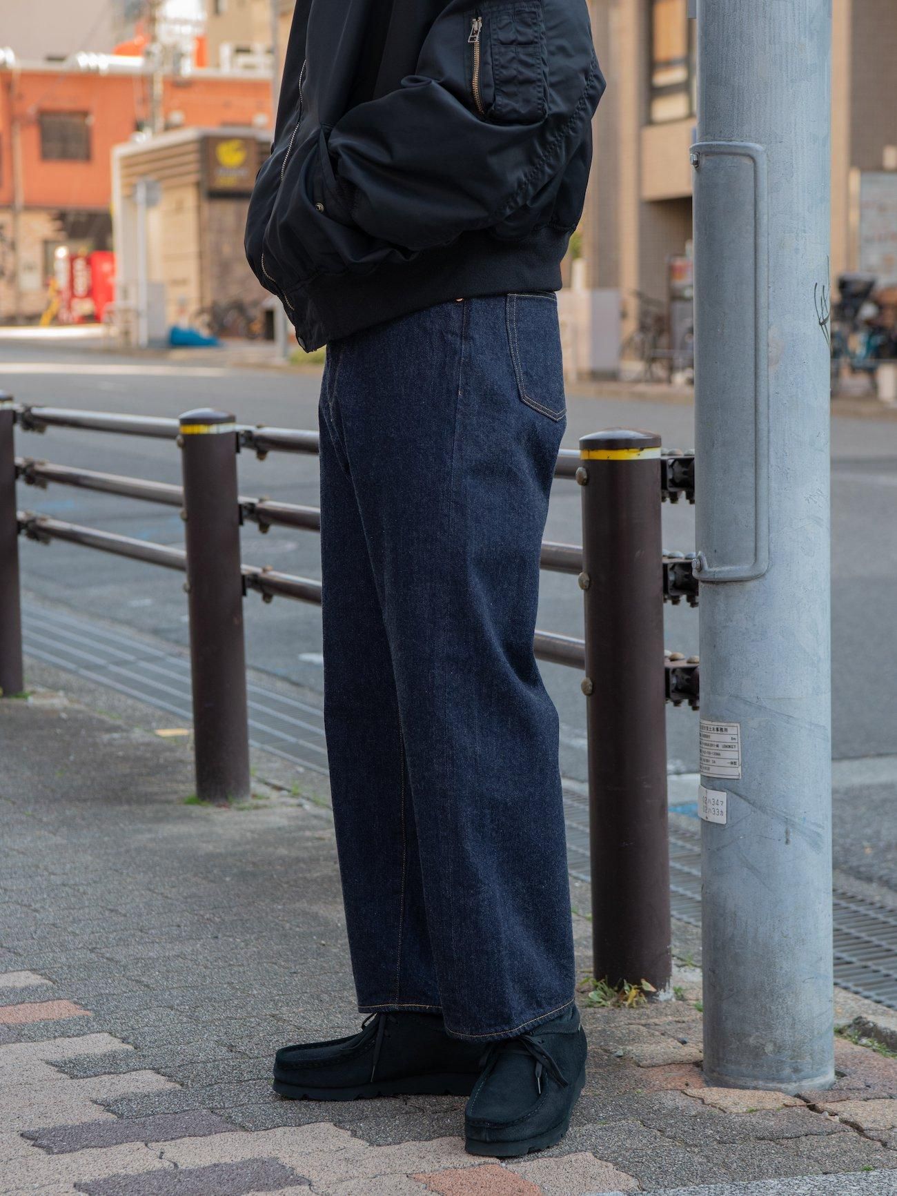 YAECA（ヤエカ）DENIM -WIDE CROPPED- / INDIGO 公式通販 | Parkside