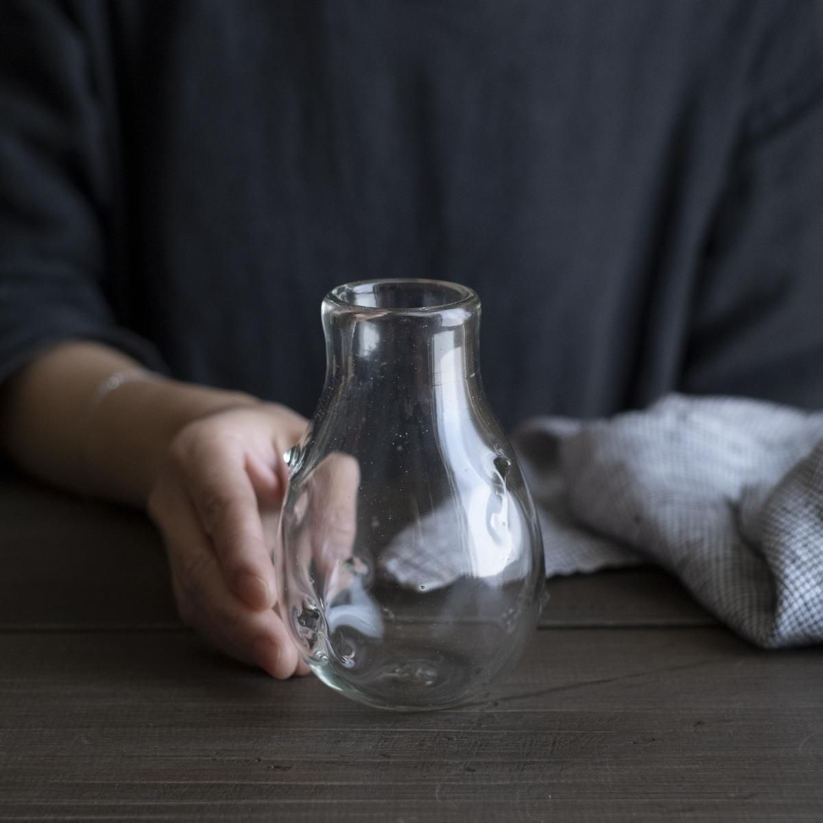 山田奈緒子（吹きガラス工房一星） ゆらぎ花器 - alltid｜オルティッド