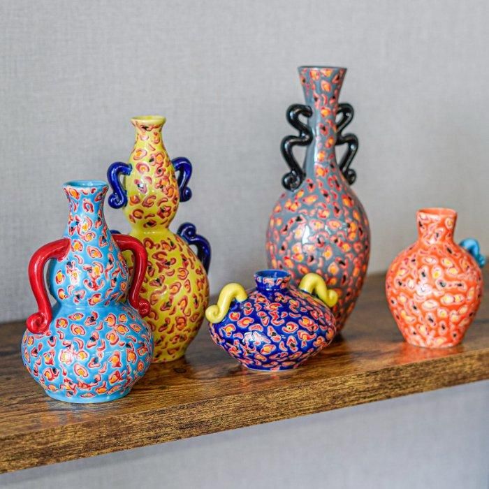 Despots(デスポッツ) Small vase with ears フラワーベース 5series