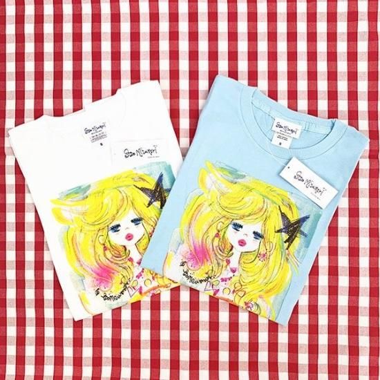 超希少】水森亜土 Tシャツ キーホルダー ハンカチ VIVAYOU コラボ 超