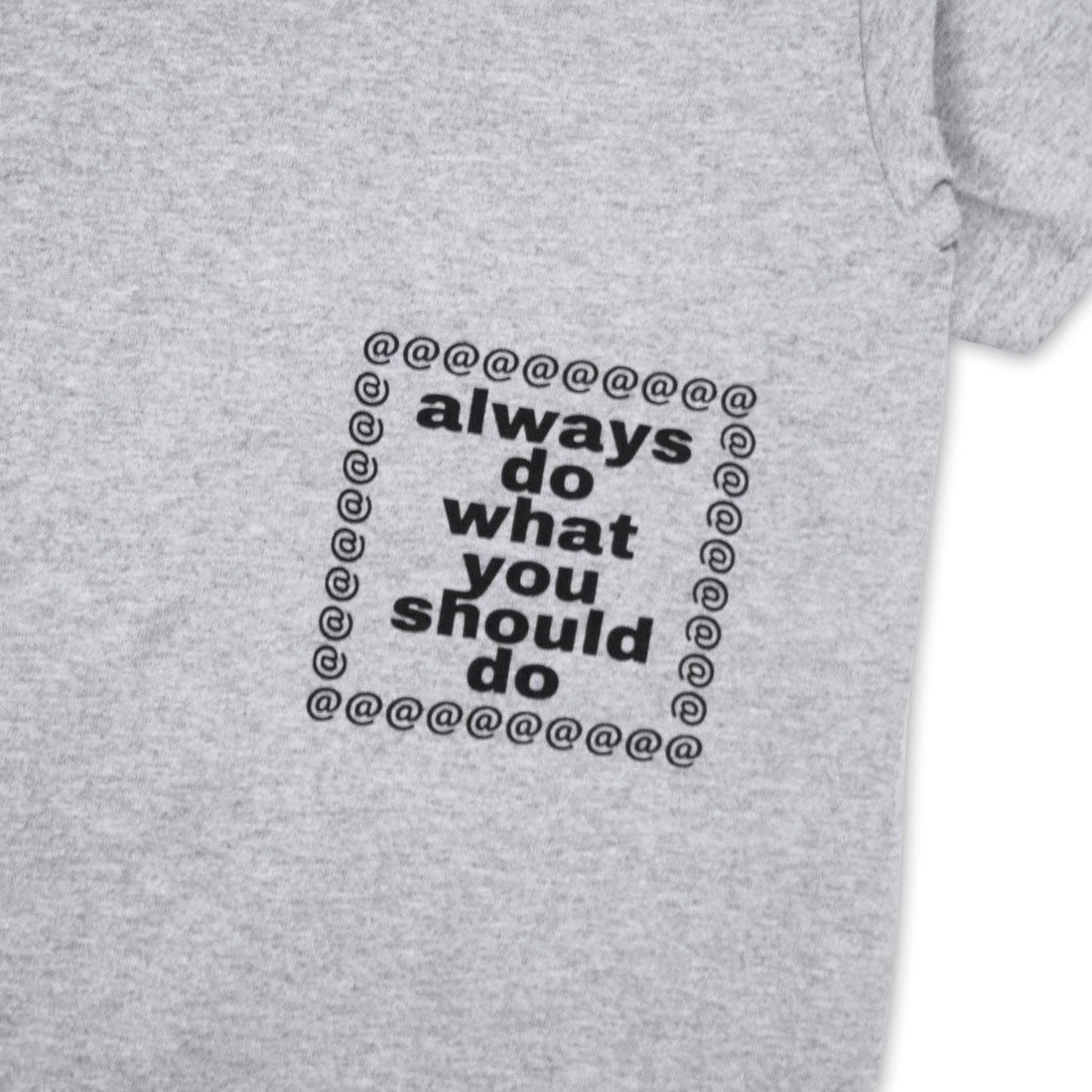 NOAH X ALWAYS DO WHAT YOU SHOULD DO CORE LOGO TEE - Spyder