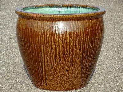 人間国宝 澤田重治作 常滑焼工法 紐作り 蓋付きつぼ 人間国宝 澤田重治