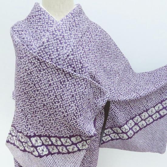 訪問着 竹田庄九郎 4百年の歴史 有松総手絞り 蜘蛛絞りと疋田絞り 御