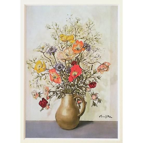 藤田嗣治のフライヤー、人形、クリアファイル、ポスター、ポストカード