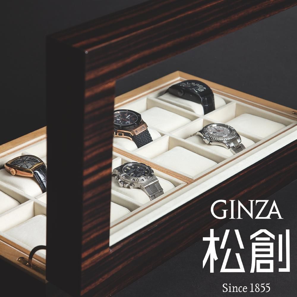 クリスタルフォトフレームA 黒檀 - GINZA松創