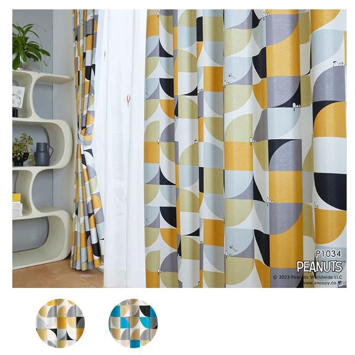 SNOOPY ビンテージ カーテン シーツ USA製 170×240 SNOOPY ビンテージ