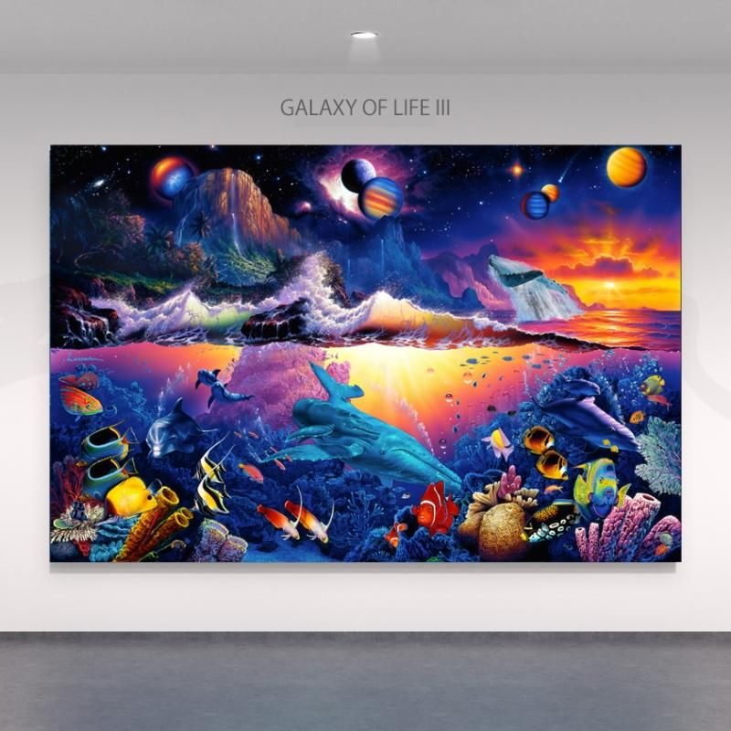 GALAXY OF LIFE III | クリスチャン・ラッセン | 版画 | 日本正規販売