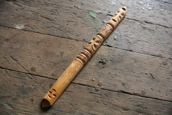 アイヌ儀礼具 イクパスイ 髭箆 送料無料