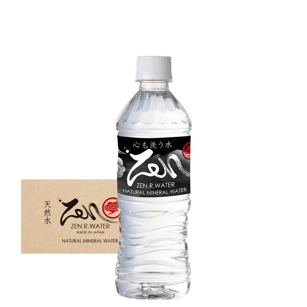 ZEN.R.WATER 1ケース(24本入)1本500ml定価250円（税別）→特別お割引