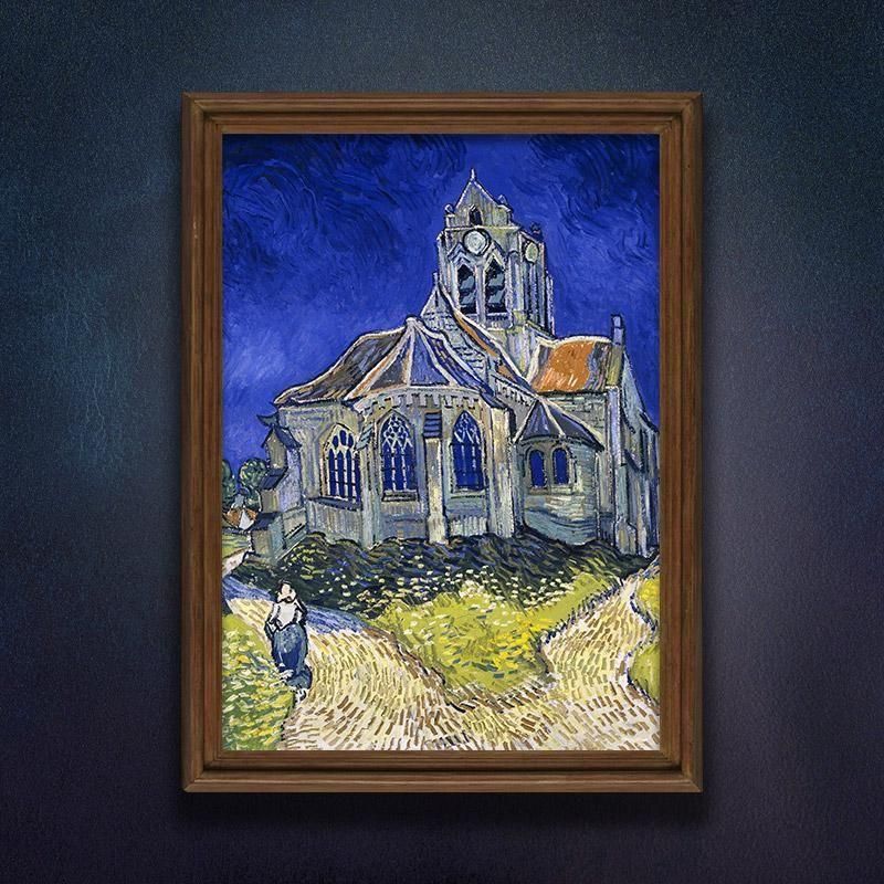 オーヴェルの教会 | ゴッホ - ROSSO GRAFICO