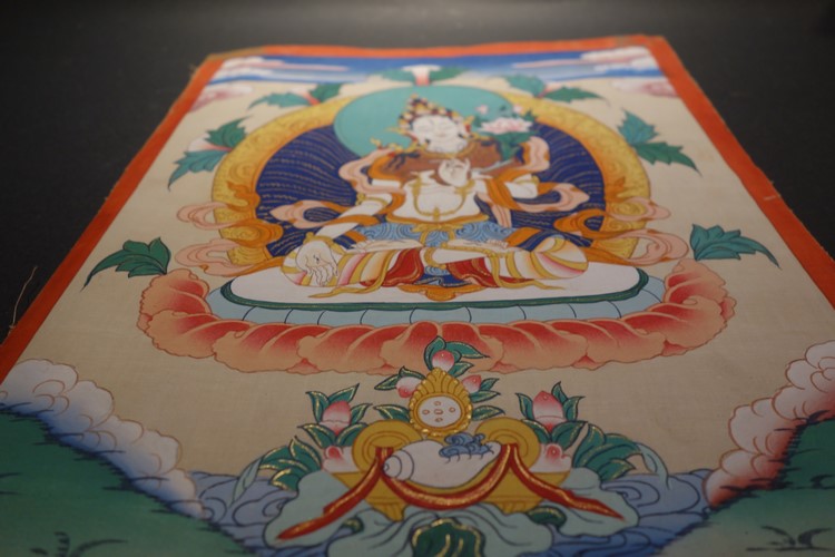 白多羅菩薩（ホワイトターラ） 仏画 タンカ｜大阪の仏画通販・販売｜多羅堂