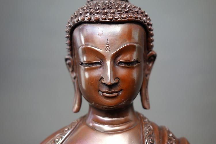 釈迦如来 銅製 21cm｜大阪の仏像通販・販売なら仏像専門店 多羅堂