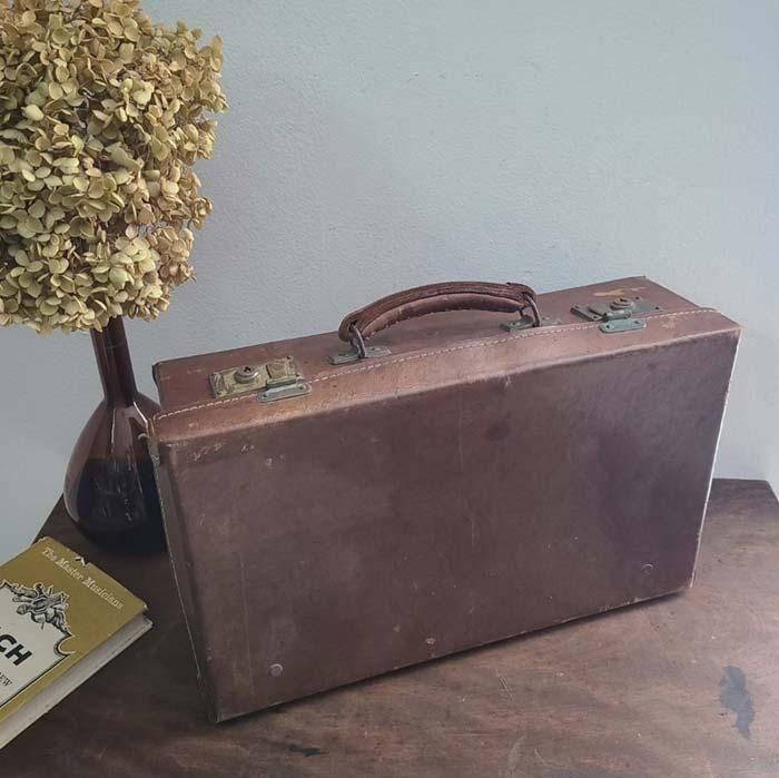 昭和レトロ・トランク・ブラウン | 旅するレトロ雑貨店 monochrome