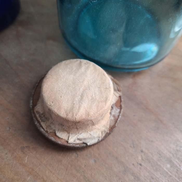 昭和レトロ・古道具・ガラス瓶・レトロガラス・フタつき | 旅する