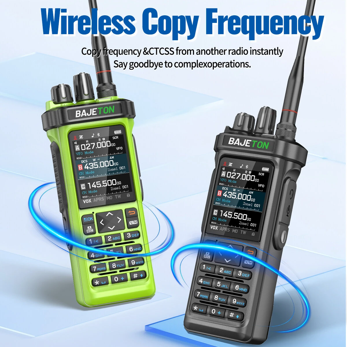 BAJETON BJ-9000 10W GPS APRS ウォーキー トーキー CB 27Mhz