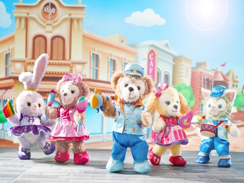 ダッフィー 香港ディズニー イースター シェリーメイ ジェラトーニ