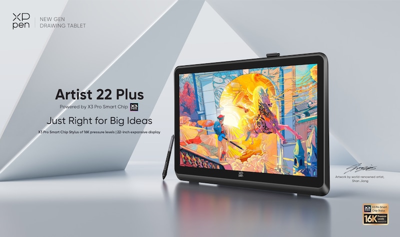 XP-PEN Artist 22 Plus 液晶ペンタブ 動作確認済 Artist 22 Plus