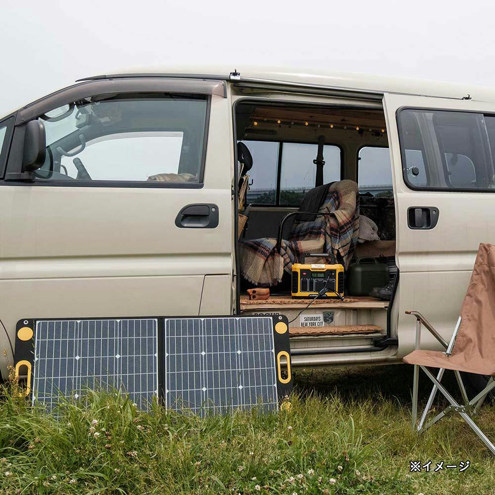 TogoPower ポータブル電源 ADVANCEソーラーパネル 100W TSP100M | 発電