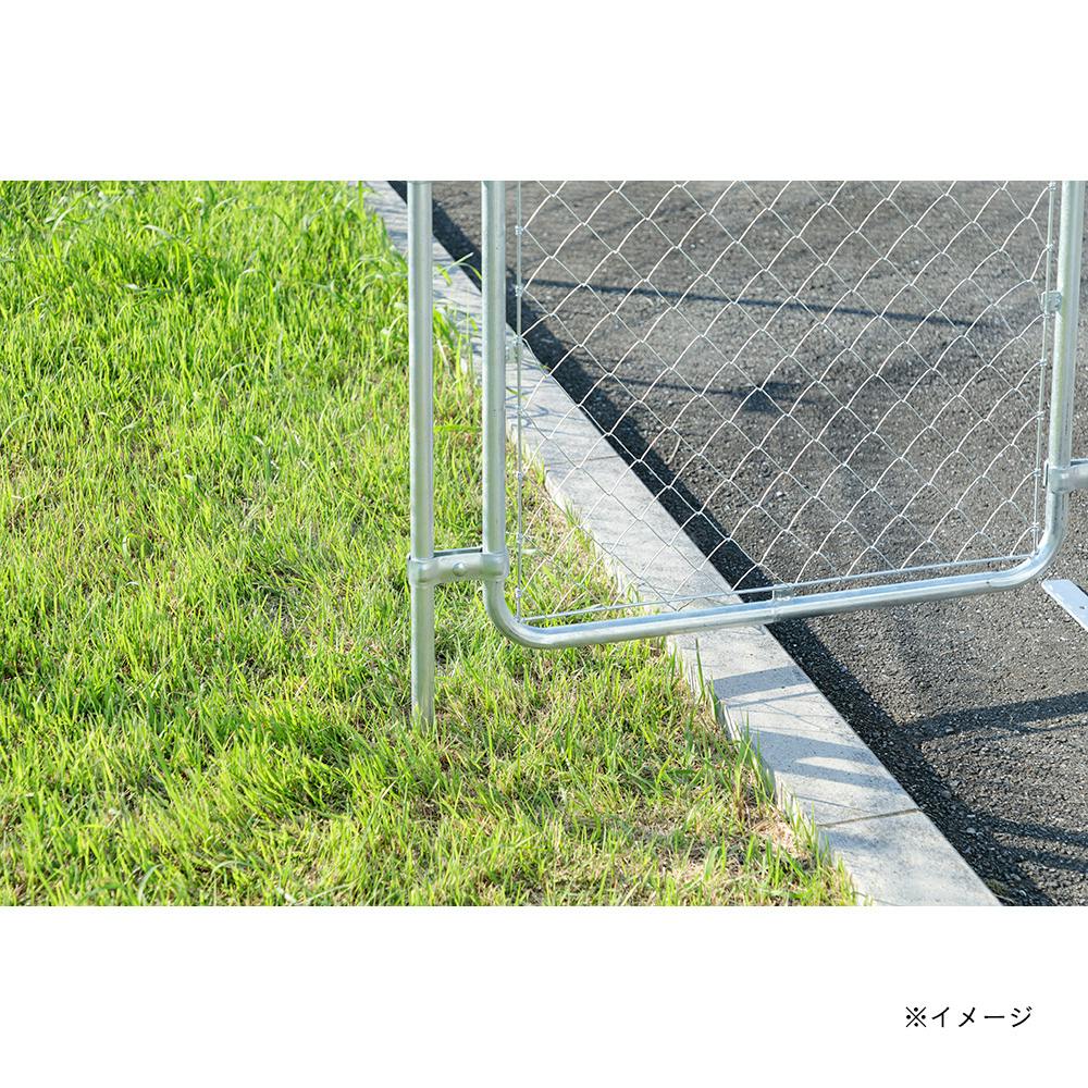 アメリカンフェンス 90×150cm ドブメッキ シルバー | 鋼材 通販