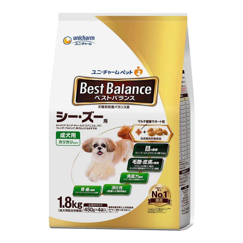 ベストバランス シー・ズー用 成犬用 1.8kg | ドッグフード 通販