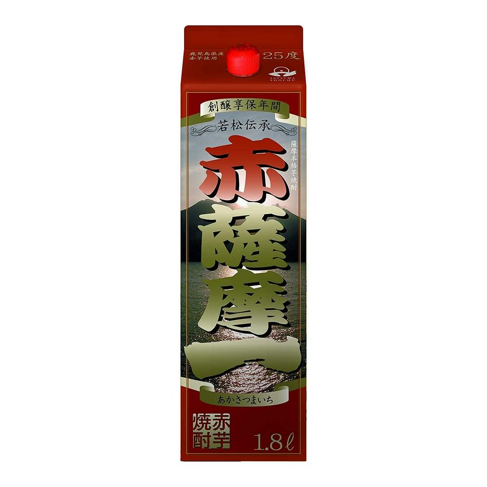 赤薩摩一 25度 パック 1800ml【別送品】 | 酒・リカー 通販