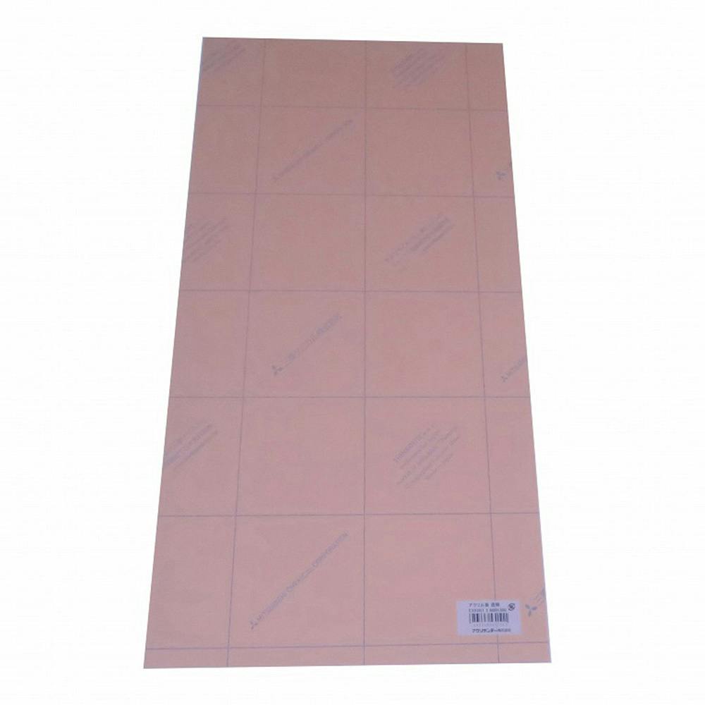 アクリルEXカット板 透明 300mm×600mm 2mm厚 | ペンキ（塗料）・塗装