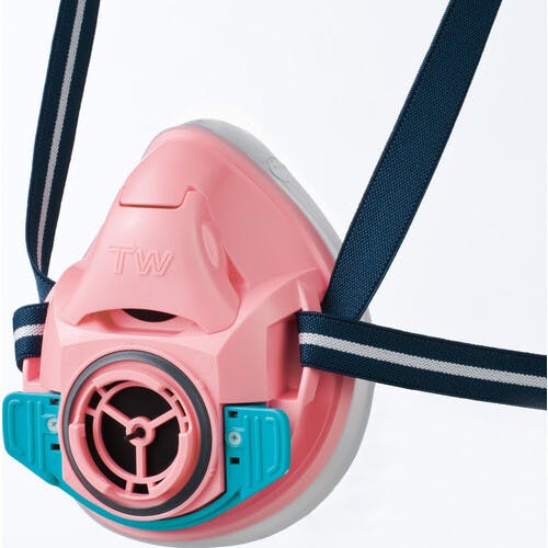 CAINZ-DASH】重松製作所 防じん・防毒マスク TW01SC ピンク M