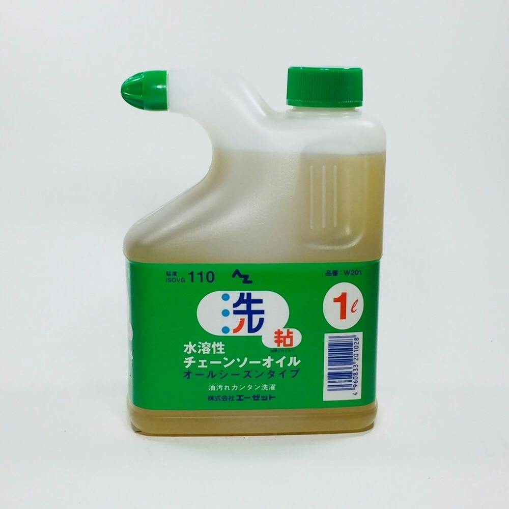 エーゼット AZ 水溶性チェーンソーオイル W201 1L | 作業工具・作業